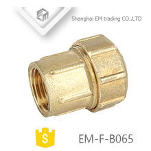 EM-F-B065 copper material spain union female thread compression joint pipe